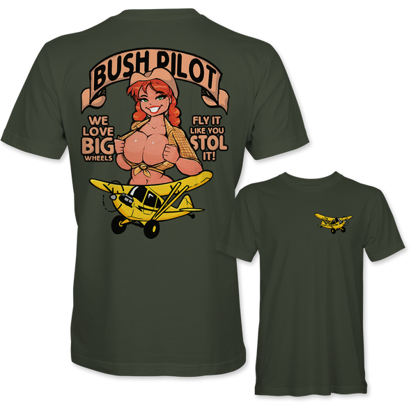 BUSH PILOT 'WE LOVE BIG WHEELS' T-Shirt