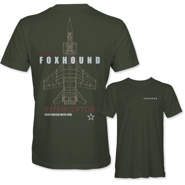 MIG-31 FOXHOUND 'WITH LOVE' T-Shirt - Mach 5