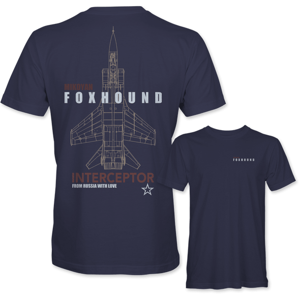 MIG-31 FOXHOUND 'WITH LOVE' T-Shirt - Mach 5
