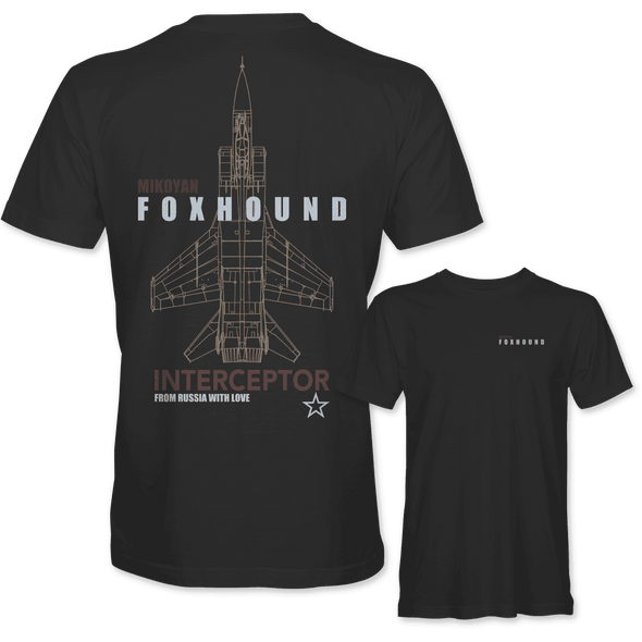 MIG-31 FOXHOUND 'WITH LOVE' T-Shirt - Mach 5