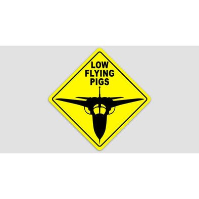 LOW FLYING PIGS Sticker - Mach 5