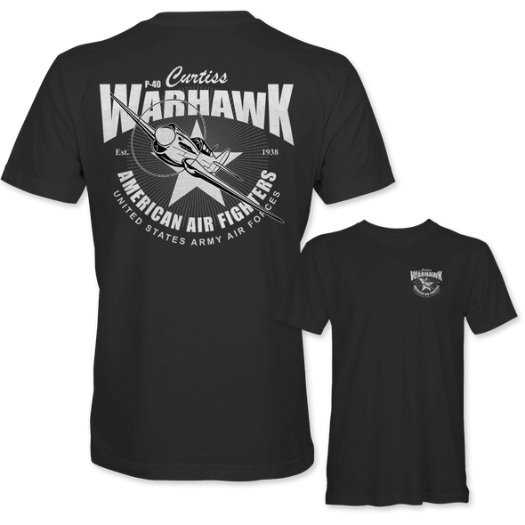 CURTISS P-40 WARHAWK T-Shirt - Mach 5