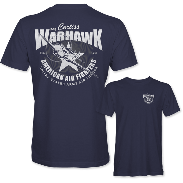 CURTISS P-40 WARHAWK T-Shirt - Mach 5