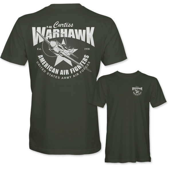 CURTISS P-40 WARHAWK T-Shirt - Mach 5