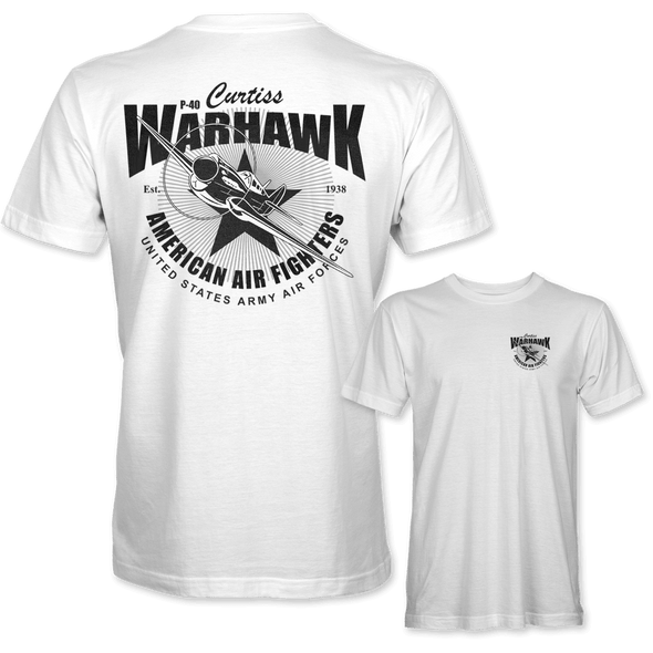 CURTISS P-40 WARHAWK T-Shirt - Mach 5