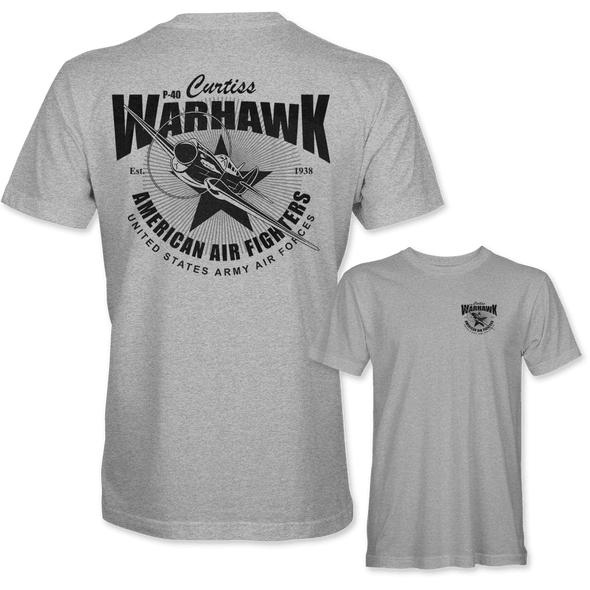 CURTISS P-40 WARHAWK T-Shirt - Mach 5