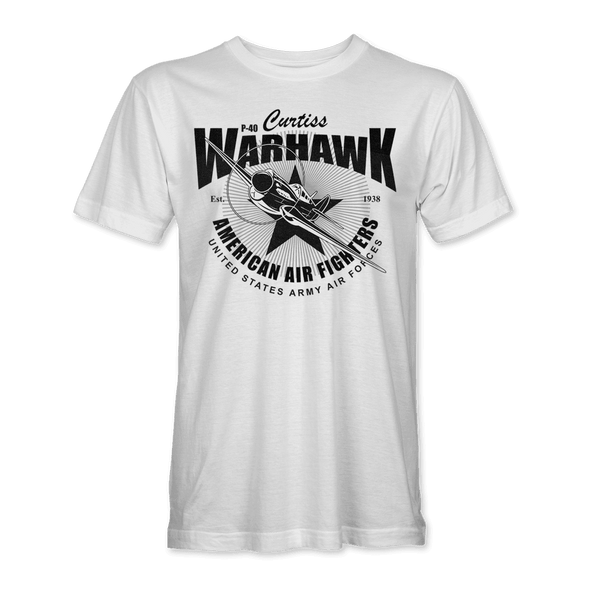 CURTISS P-40 WARHAWK T-Shirt - Mach 5