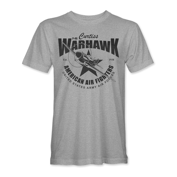 CURTISS P-40 WARHAWK T-Shirt - Mach 5
