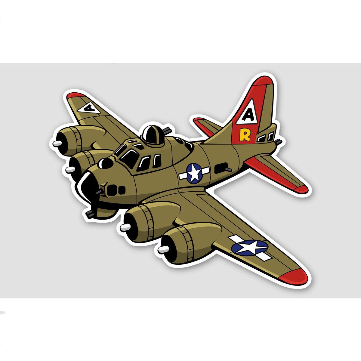 B-17 FLYING FORTRESS Sticker – Mach 5