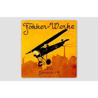 FOKKER WERKE Sticker - Mach 5