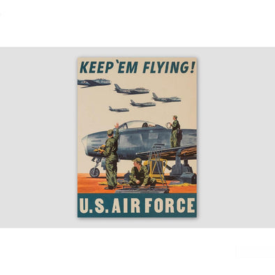 SABRE 'KEEP EM FLYING' Sticker