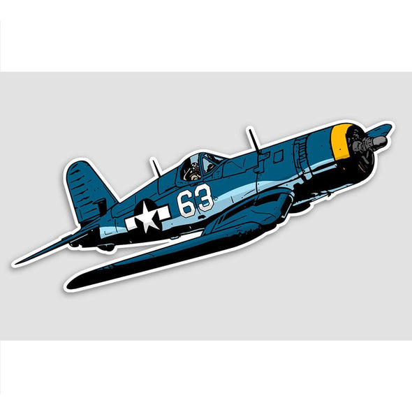 F4U CORSAIR Sticker - Mach 5