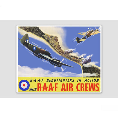 RAAF 'BEAUFIGHTERS IN ACTION' Sticker