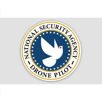 NSA DRONE PILOT Sticker - Mach 5