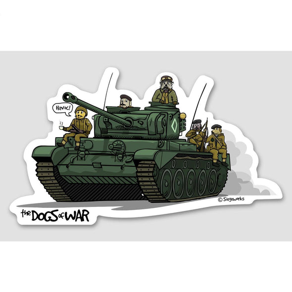 COMET TANK Sticker - Mach 5