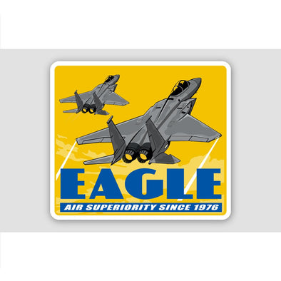 F-15 EAGLE AIR SUPERIORITY Sticker - Mach 5