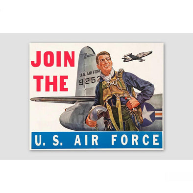 JOIN THE US AIR FORCE Sticker