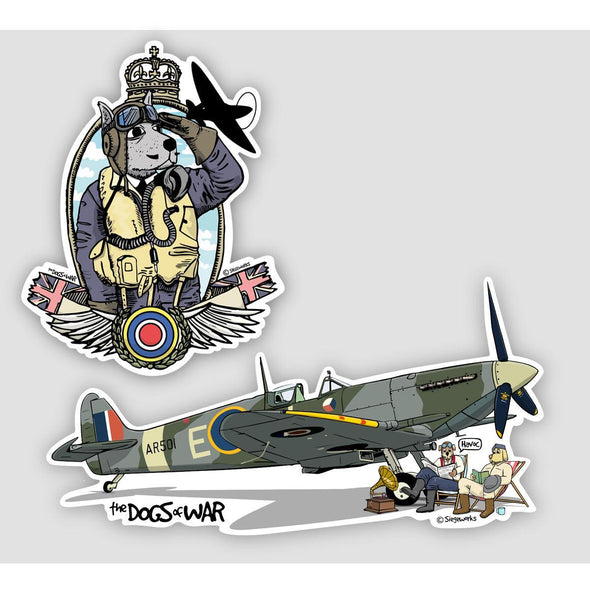 SPITFIRE 'BEAGLESWORTH' Sticker Pack - Mach 5