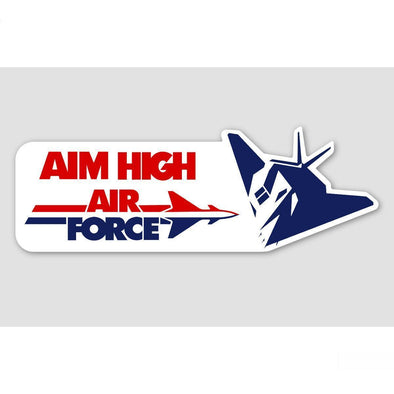 F-117 'AIM HIGH' Sticker