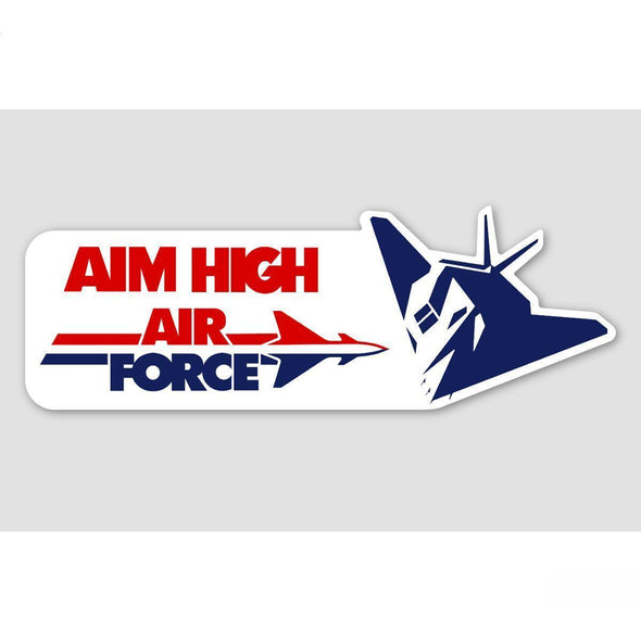 F-117 'AIM HIGH' Sticker