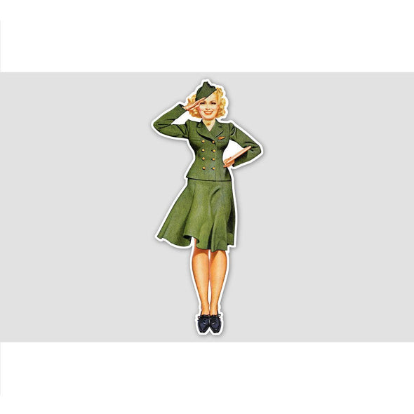 FLIGHT STEWARDESS (3 of 3) Sticker - Mach 5