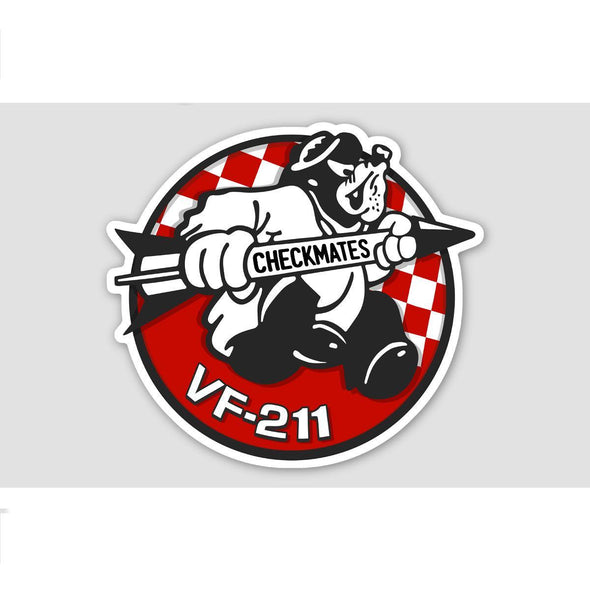 VF-211 CHECKMATES Sticker - Mach 5