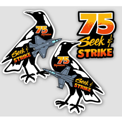 75 SQN 'MAGPIES' Sticker Pack - Mach 5