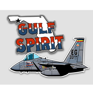 F-15 EAGLE 'GULF SPIRIT' Sticker Pack - Mach 5