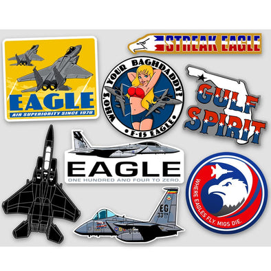 F-15 EAGLE Sticker Pack - Mach 5