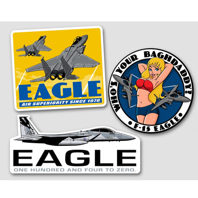 F-15 EAGLE Sticker Pack - Mach 5