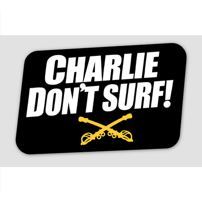 CHARLIE DON'T SURF Sticker - Mach 5
