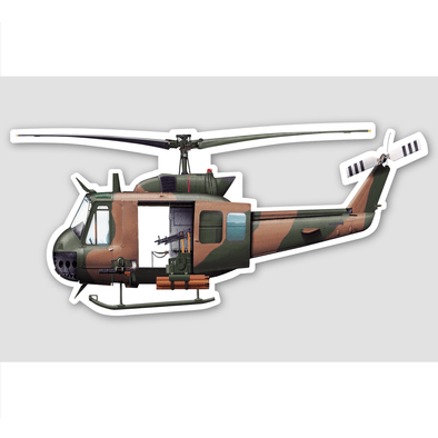 UH-1 HUEY 'BUSHRANGER' Sticker - Mach 5