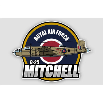 B-25 MITCHELL Sticker - Mach 5