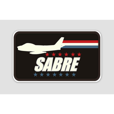 F-86 SABRE Sticker - Mach 5