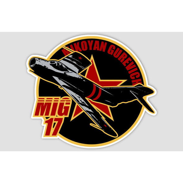 MIG-17 Sticker - Mach 5