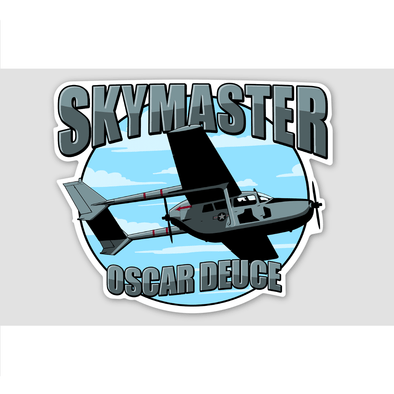 SKYMASTER "OSCAR DEUCE" Sticker - Mach 5