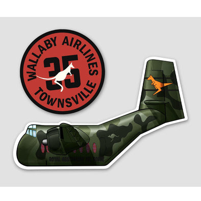 WALLABY AIRLINES CARIBOU TOON Sticker Pack - Mach 5