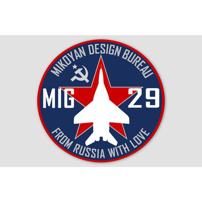 MIG-29 Sticker - Mach 5
