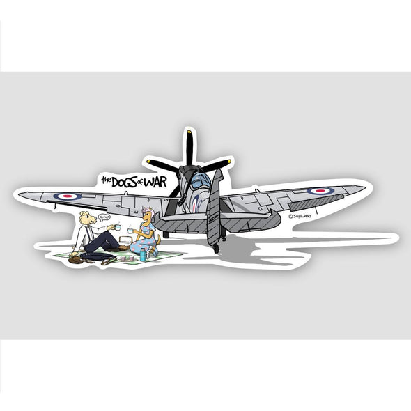 SPITFIRE MK.18 Sticker - Mach 5