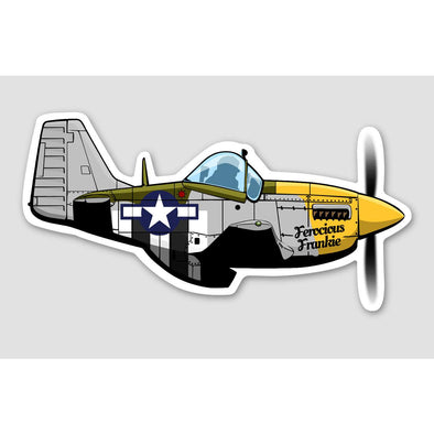 P-51 MUSTANG '374TH' Sticker - Mach 5