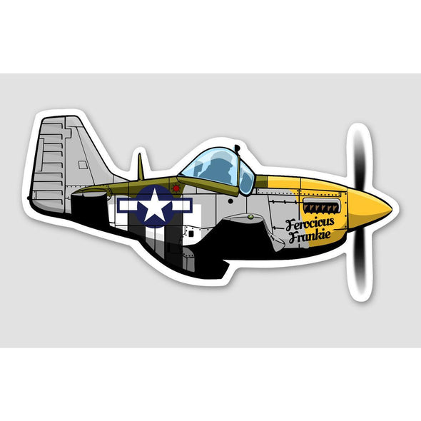 P-51 MUSTANG '374TH' Sticker - Mach 5