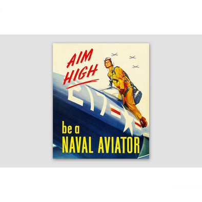 BE A NAVAL AVIATOR Sticker
