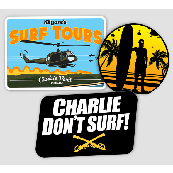 CHARLIE DON'T SURF Sticker Pack - Mach 5