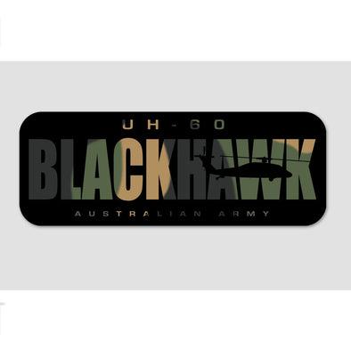 AUSTRALIAN ARMY BLACKHAWK Sticker - Mach 5