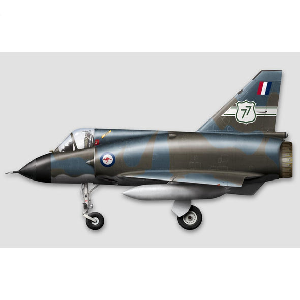 DASSAULT MIRAGE TOON Sticker - Mach 5