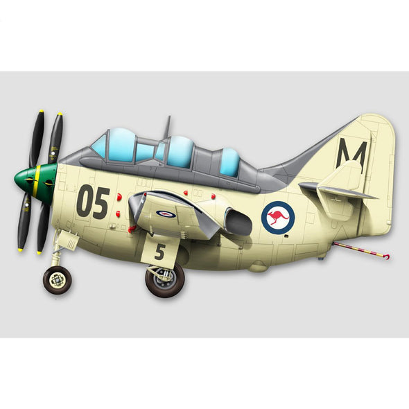 FAIREY GANNET TOON Sticker - Mach 5