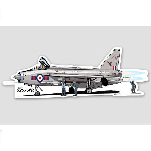 ENGLISH ELECTRIC LIGHTNING Sticker - Mach 5