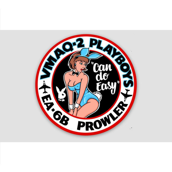 VMAQ-2 'PLAYBOYS' Sticker - Mach 5