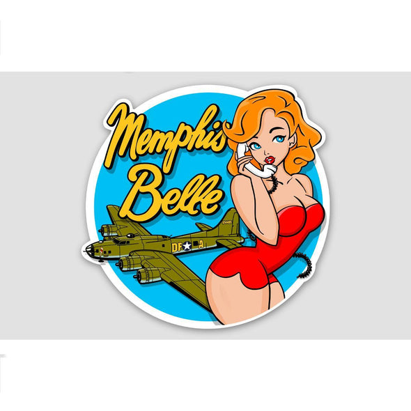 B-17 MEMPHIS BELLE Sticker - Mach 5