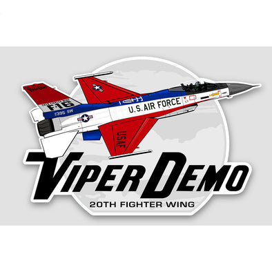 F-16 VIPER DEMO Sticker